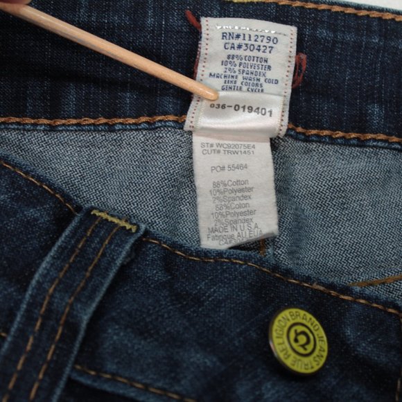 True Religion Jeans Women's 29 Blue Denim - Picture 10 of 16